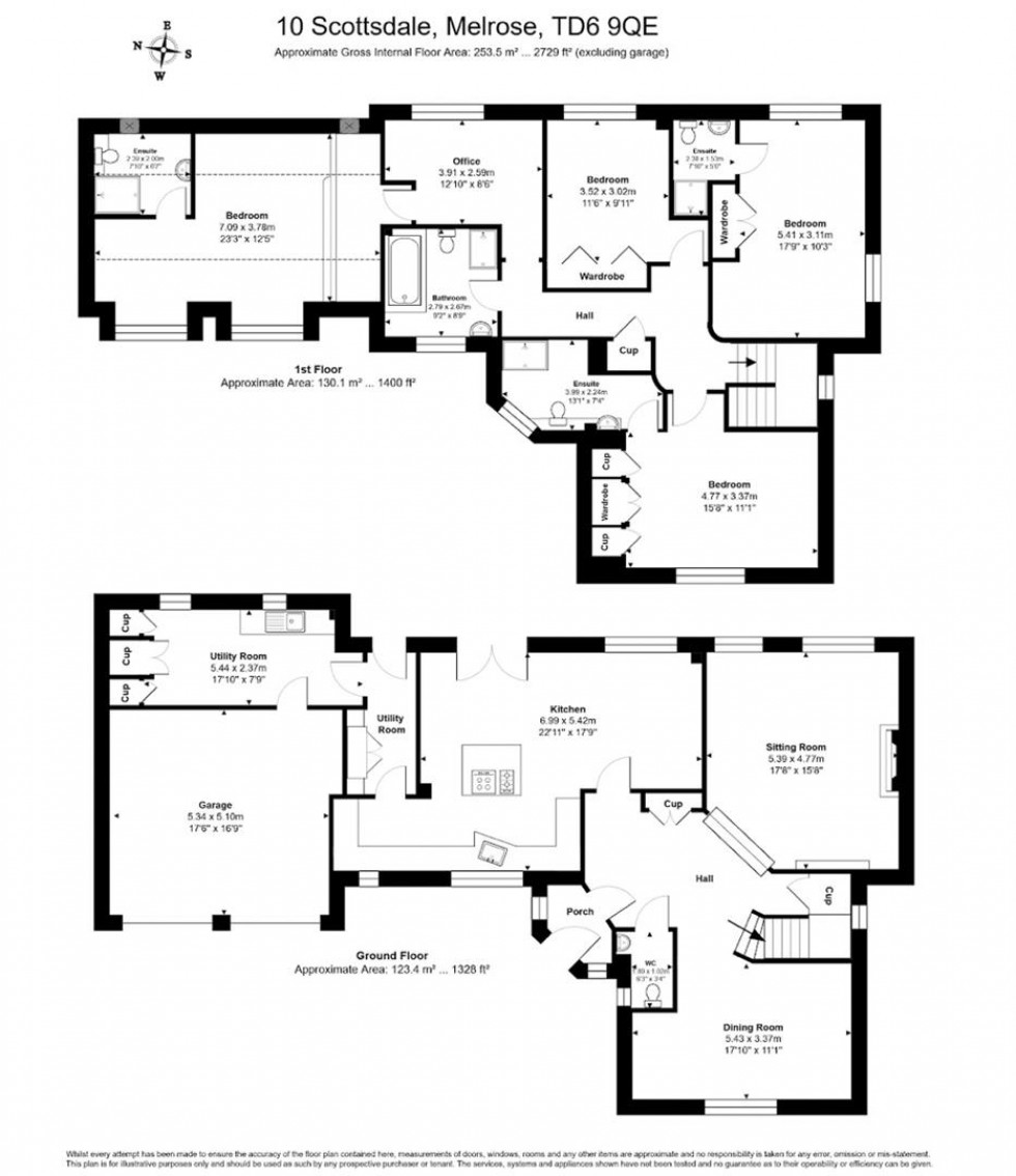 Floorplan for 10 Scottsdale, Melrose