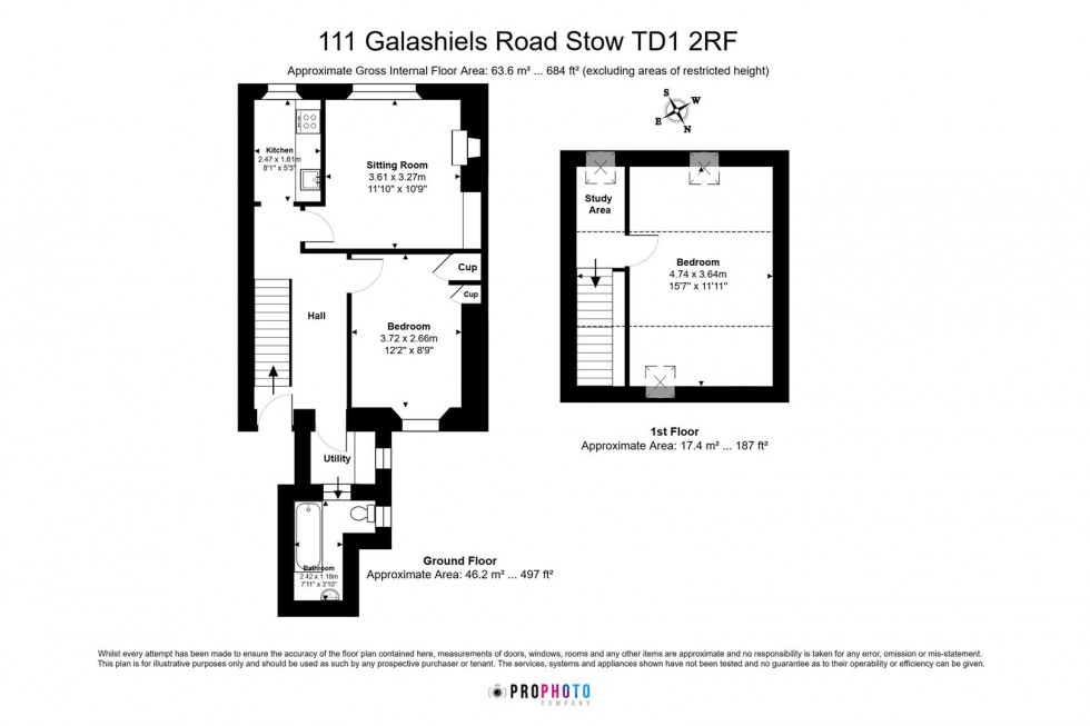 Floorplan for 111 Galashiels Road, Stow