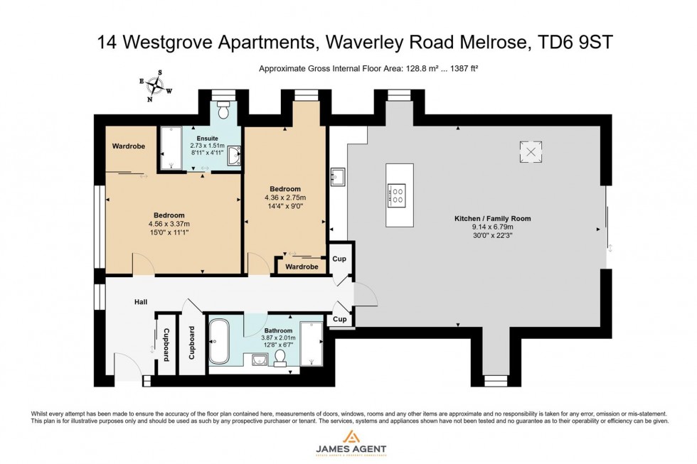 Floorplan for 14 Waverley Road, Melrose